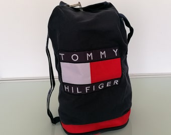 Vintage Tommy Hilfiger  90s backpack large travel bag