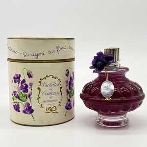 Violettes de Toulouse (1936) by Berdoues Eau de Toilette 4 1/2 fl.oz. 130 ml Splash (not spray) Rare Vintage, Women's fragrance.