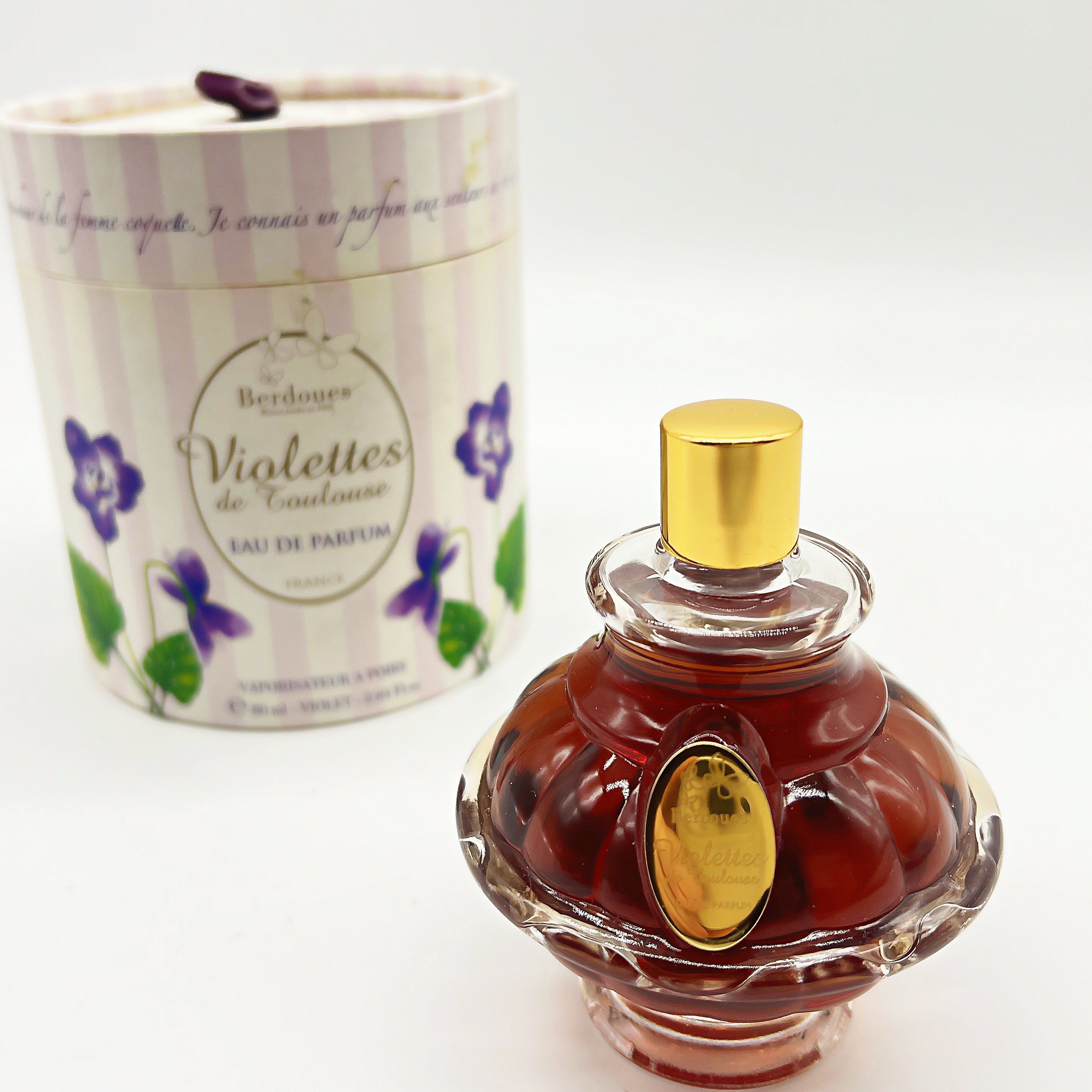 Vintage Violettes De Toulouse Berdoues Eau De Parfum (1936) - 80ml