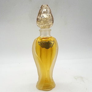 Chamade (1978) Guerlain Amphora, pure perfume 15 ml/0.50 fl.oz. Splash (not spray) 11,5 cm, Screw cap, rare vintage, No Box