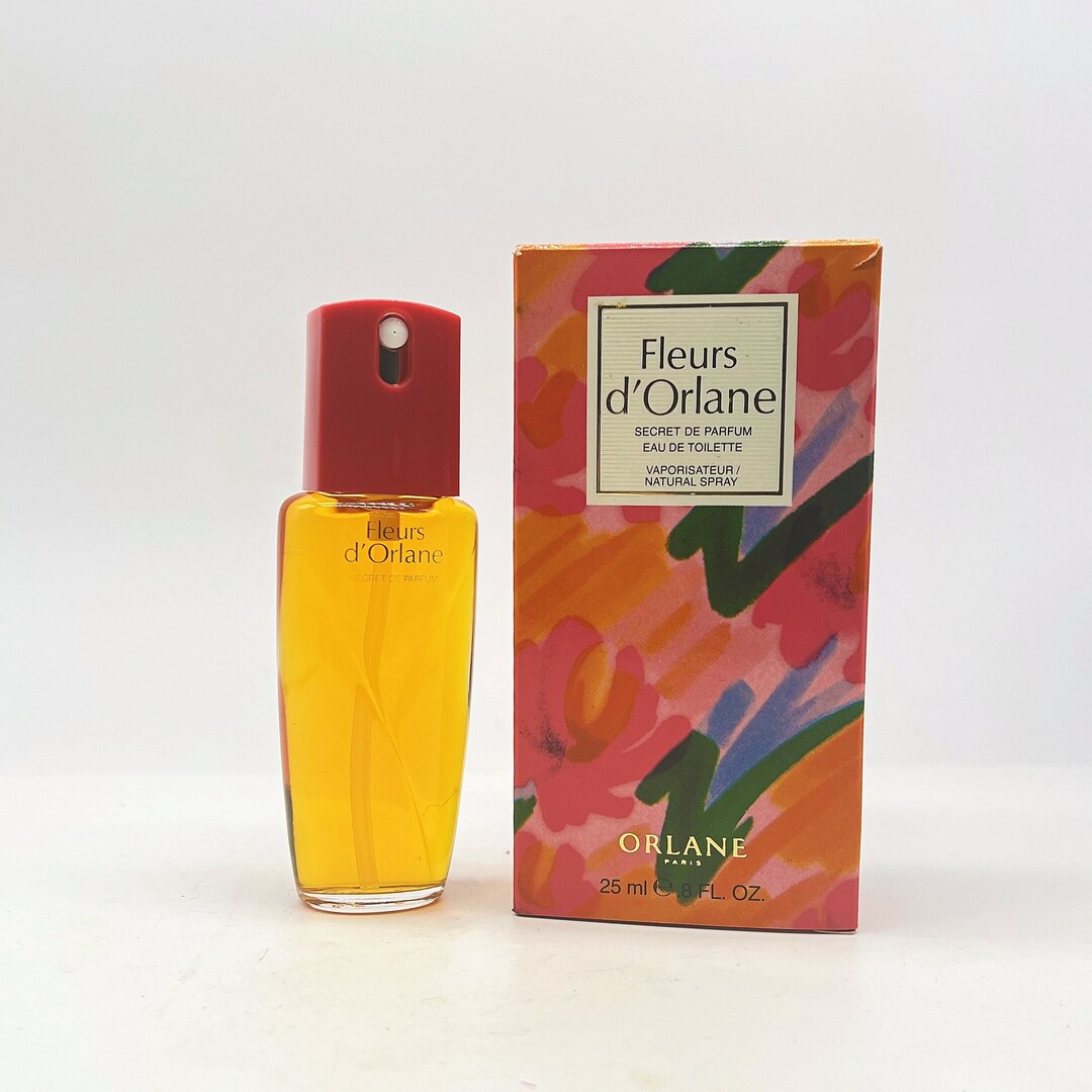 Vintage Fleurs D'orlane Eau De Toilette, 1983 Floral Perfume (25ml
