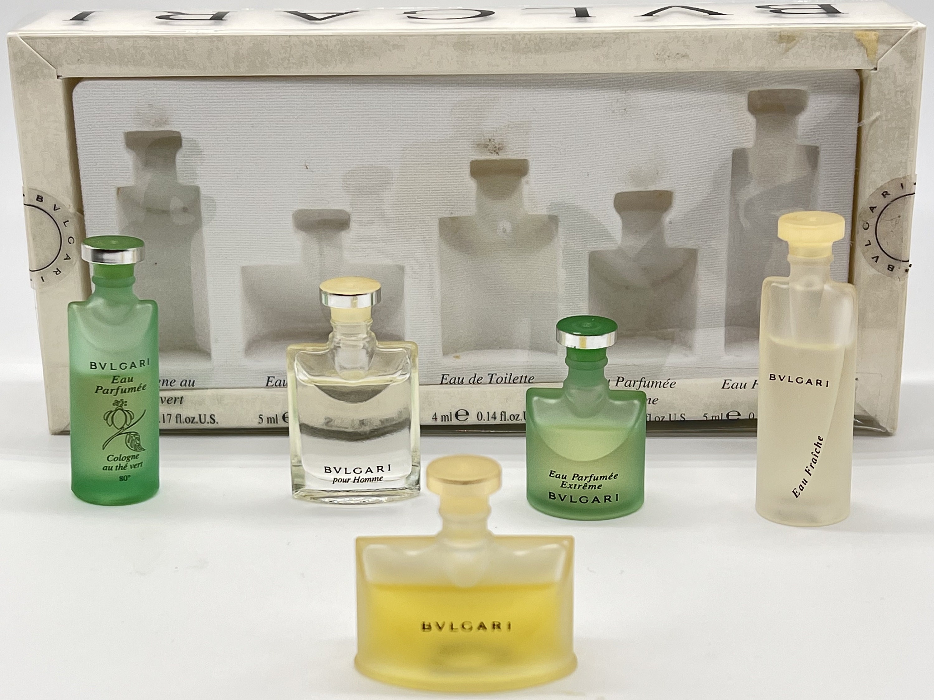 ブルガリ カスケット コレクション 5 ミニ香水 ブルガリ ヴィンテージ