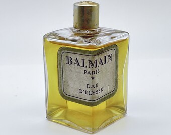 Vintage &quot;Eau d&#39; Elysees&quot; de Pierre Balmain 60 ml/2 fl.oz Perfume para Mujer Splash (Not Spray) Caja perdida extremadamente rara