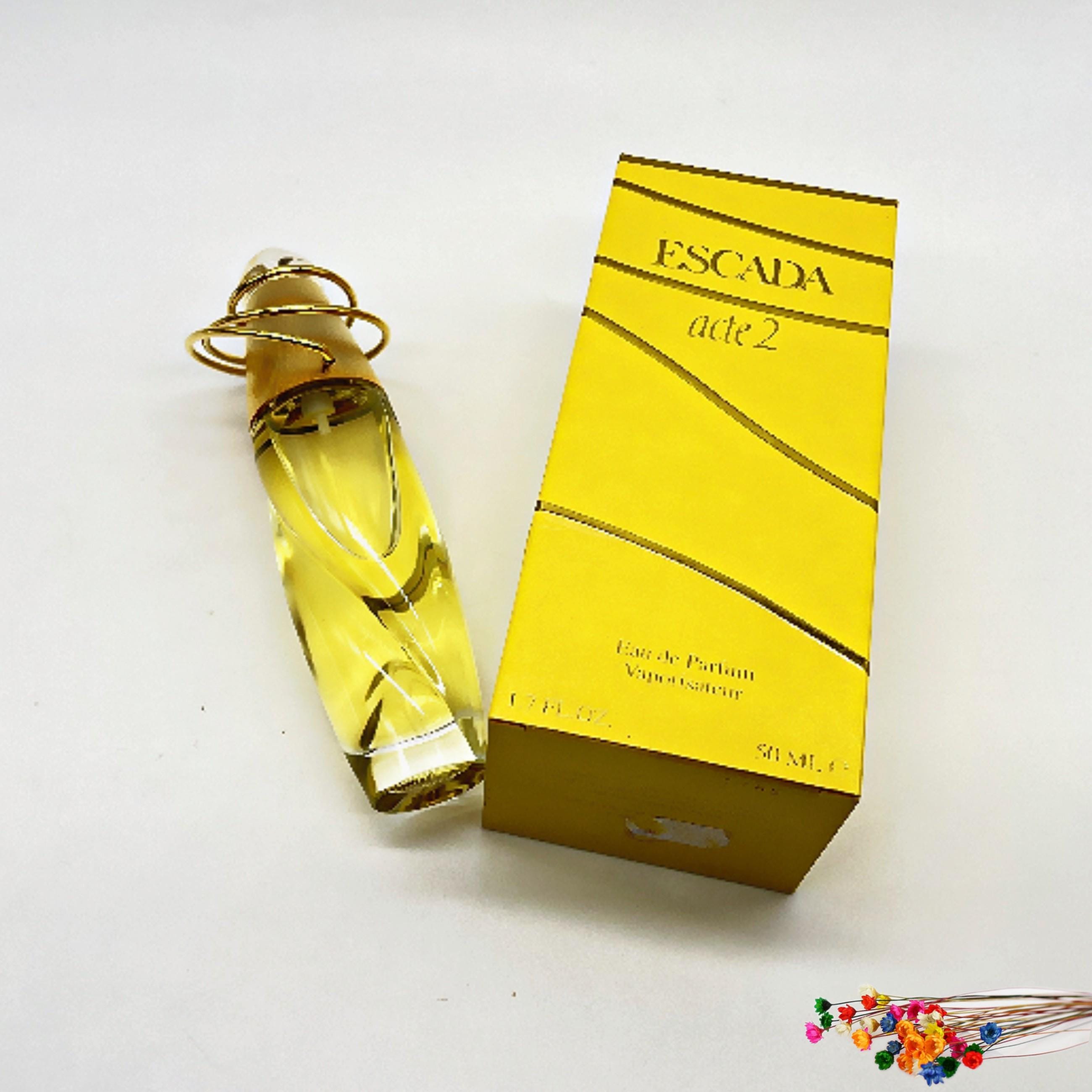 Escada Acte 2 Eau De Parfum (1995) - Vintage Women's Fragrance - Etsy