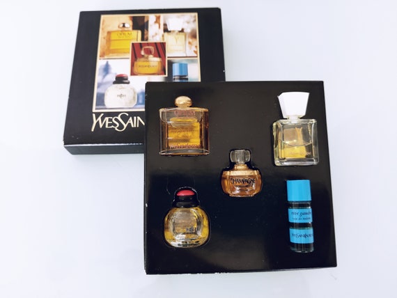 Vintage Y. Saint Laurent Collectible Miniatures ,OPIUM ,YVRESSE
