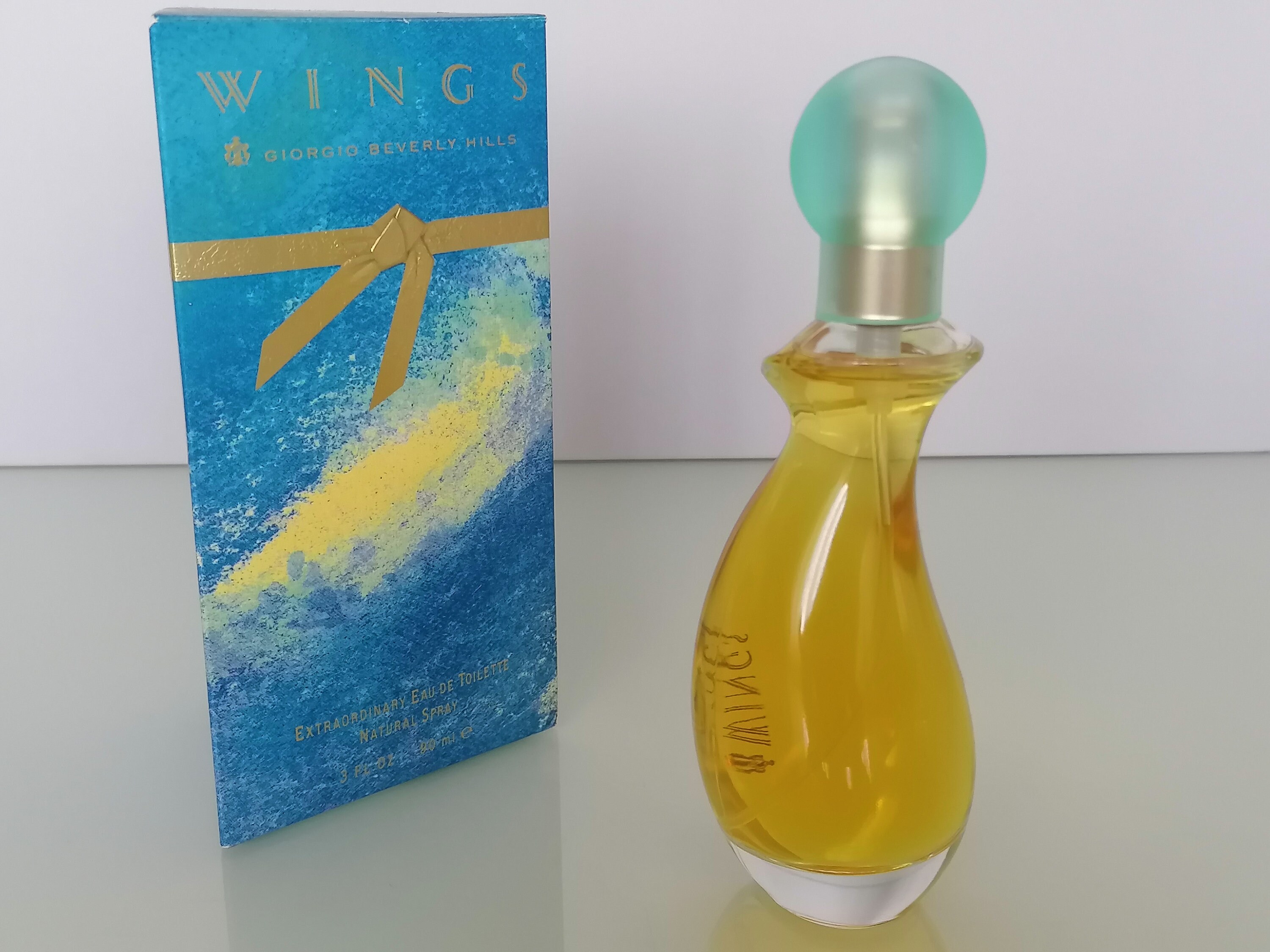 Wings Giorgio Beverly Hills 1992 Eau De Toilette 90 Ml/3 - Etsy