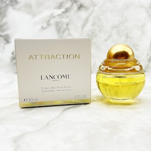 Attraction (2003) Lancome, Eau de Parfum 30 ml/1 fl.oz.Natural Spray, A Captivating  Elegant Fragrance, Made in France, Discontinued perfume