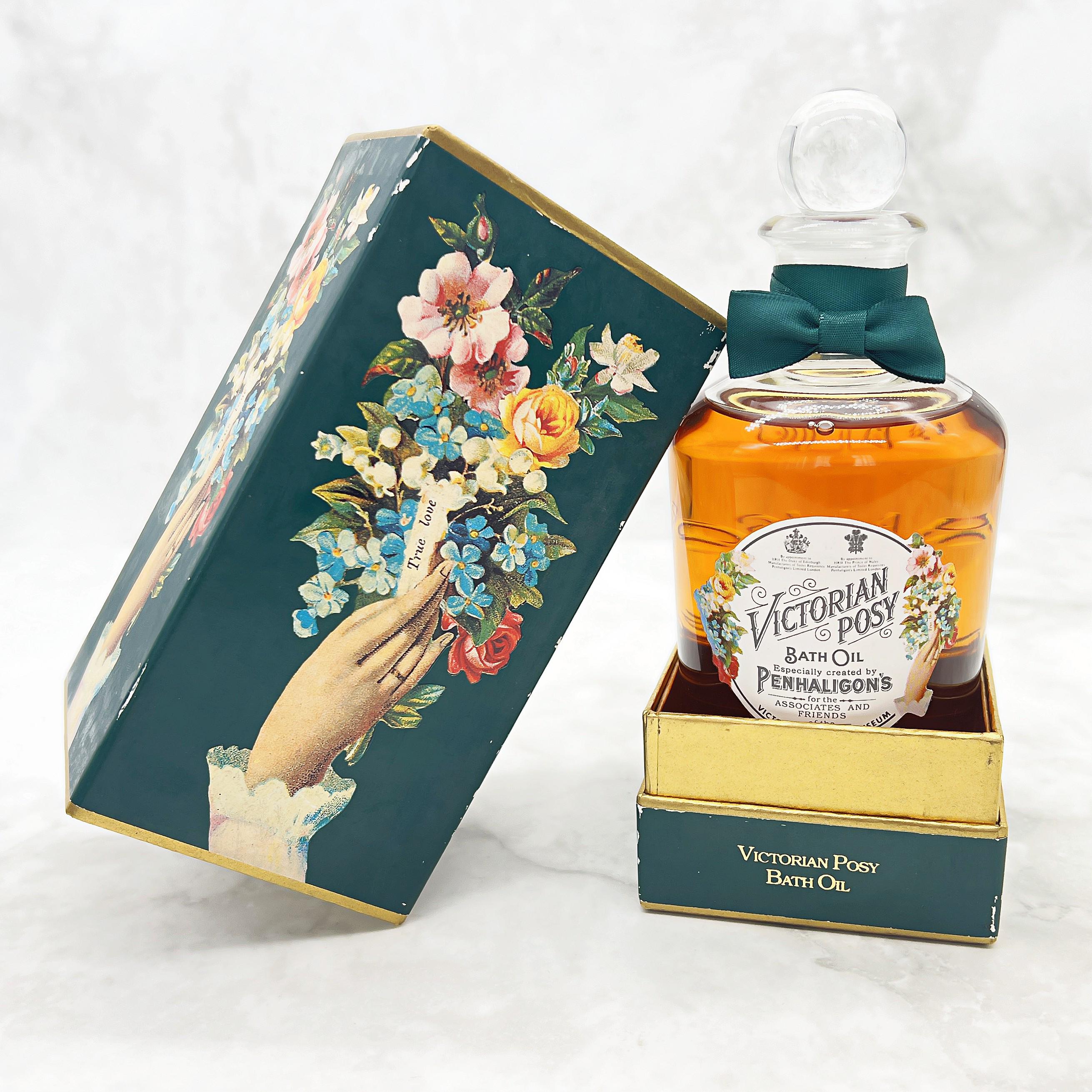 Vintage Penhaligon's Victorian Posy Bath Oil 200 Ml/6.7 Fl.oz