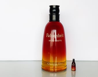 Factice "Fahrenheit" Dummy Bottle Giant Bottle 37 cm/14 3/4"/2500 ml/ 84 1/2 fl.oz.- No Perfume Inside Display Bottle