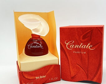 Vintage Cantate Yves Rocher Perfume: 1995 Floral Fragrance, 30 ml Sealed