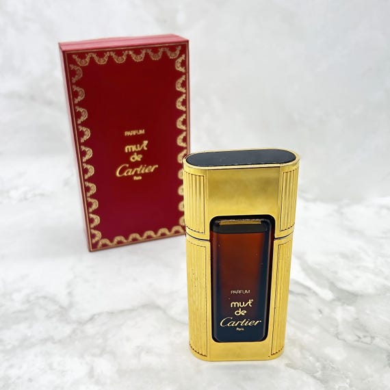 Vintage Must De Cartier Extrait De Parfum: 30ml Elegant Bottle