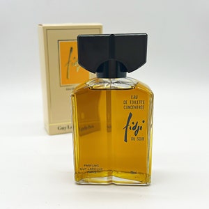 Fidji du Soir (1977) Guy Laroche, Eau de Toilette Concentree 115 ml/3.88 fl.oz.Splash (senza spray), profumo da donna vintage, anni &#39;80 fuori produzione