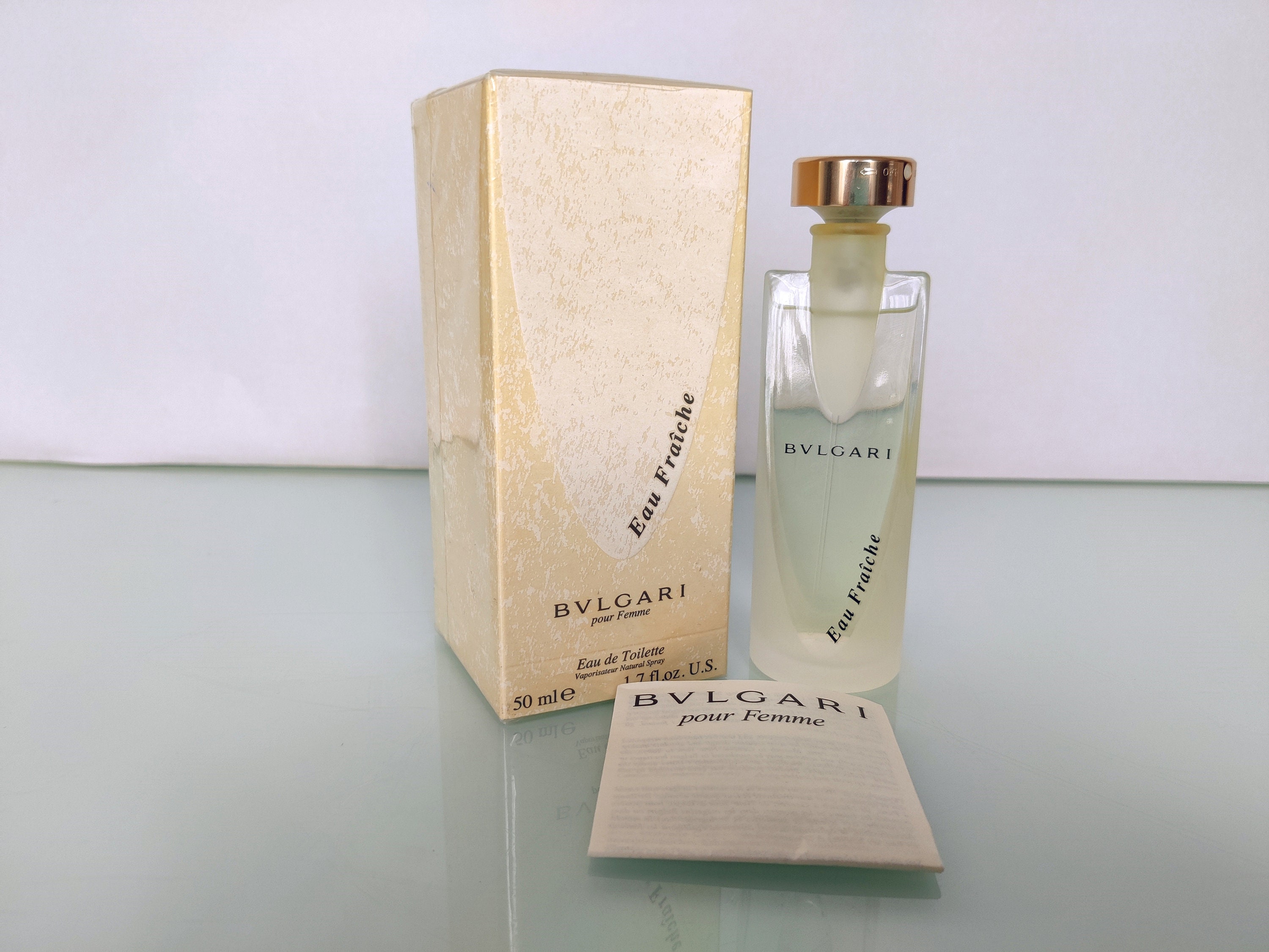 Vintage Bvlgari Eau Fraiche Pour Femme 1997 Eau De Toilette -  Finland