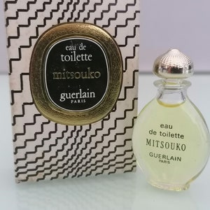 MINIATURE  Guerlain Mitsouko Eau de Toilette 4, 5 ml/0,16 fl.oz  Rare Vintage 1978 , Perfume Sample