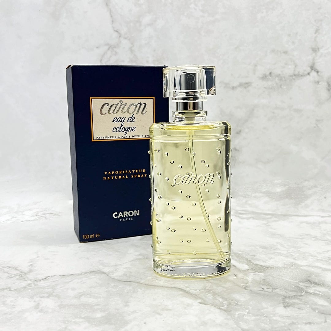 Vintage Caron Eau De Cologne: 1994 Natural Spray, Discontinued - Etsy