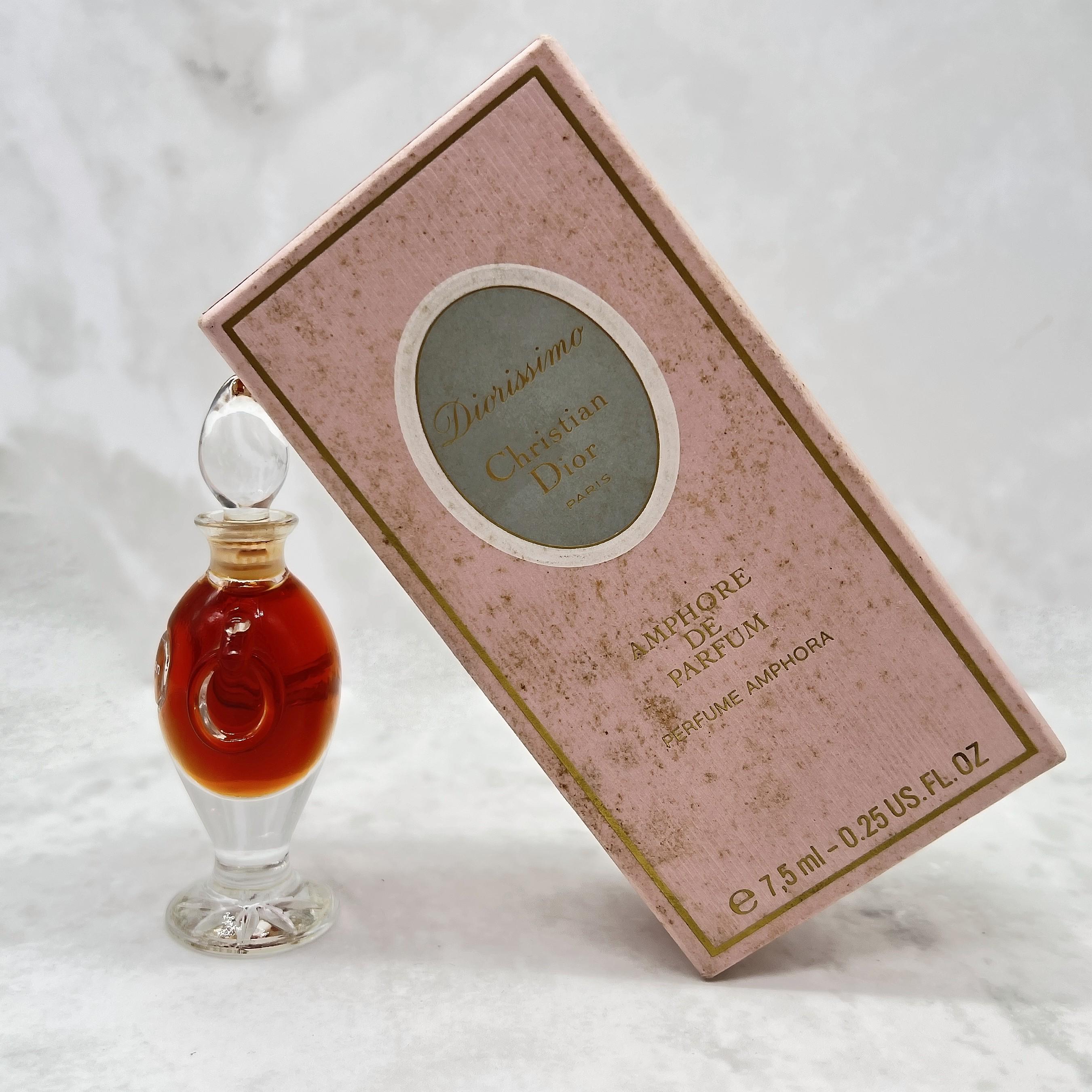 Vintage Diorissimo Perfume: Christian Dior Extrait, Amphora Bottle