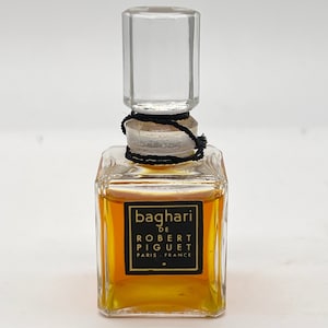 Baghari (1950) Robert Piguet Pure Perfume/Extrait 7.5 ml/ 1/4 fl.oz. Women&#39;s Fragrance No Box Extremely Rare Vintage