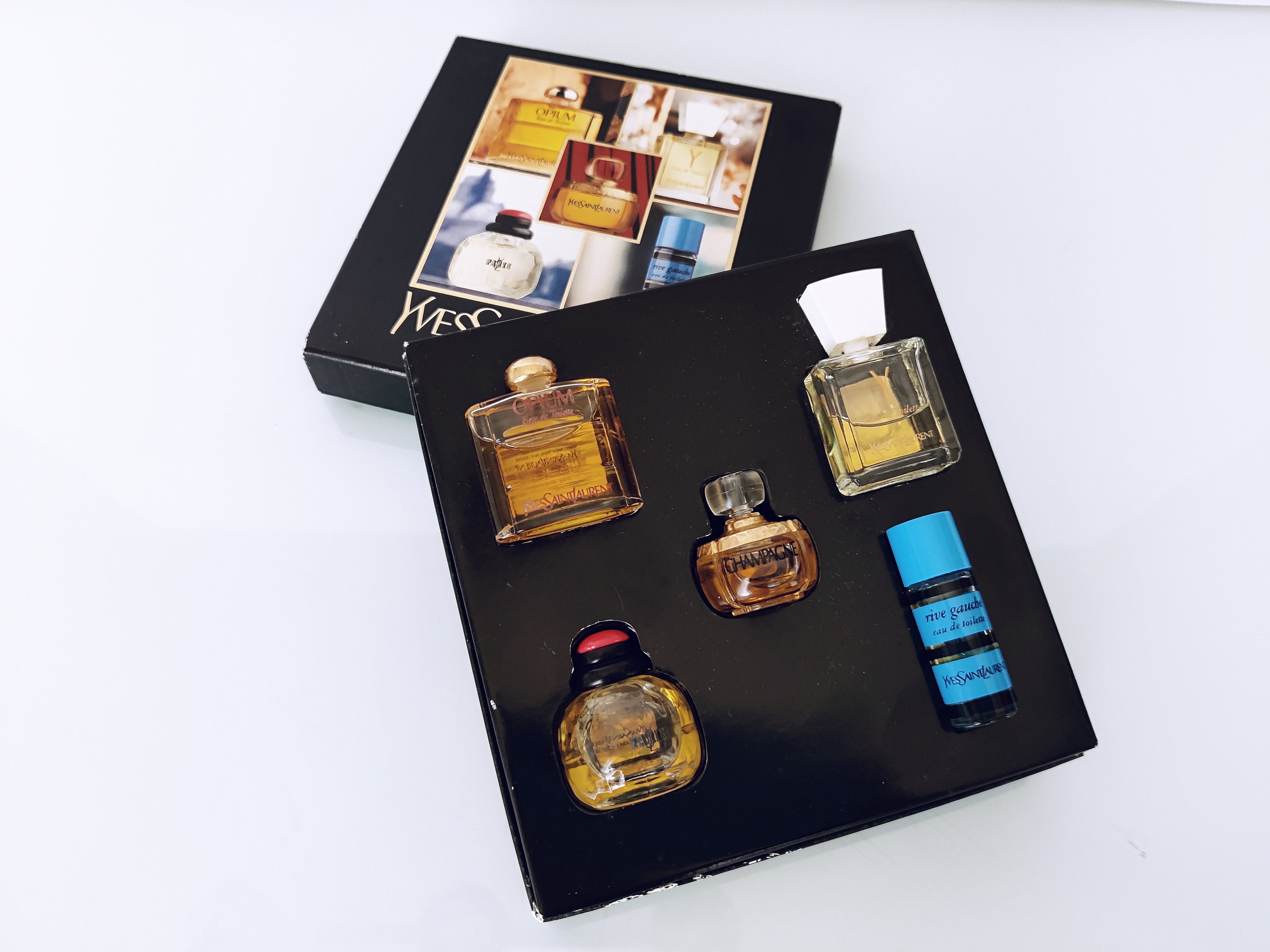 Vintage YSL Miniature Perfume Set, Collectible Eau De Toilette - Etsy