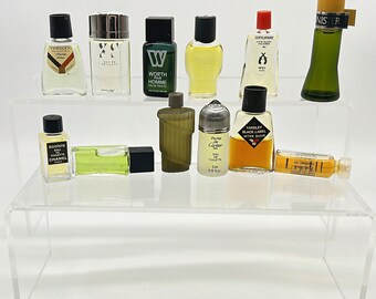 ヴィンテージミニチュアメンズ香水コレクション：90年代のデザイナーの