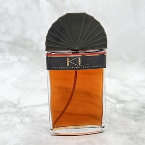 KL (1983) by Karl Lagerfeld Eau de Toilette 100 ml/3.3 fl.oz. Natural spray. No Box, Full, Unised, Extremely Rare, Women&#39;s Fragrance