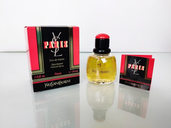 Buy Vintage paris Yves St Laurent 1983 Eau De Toilette 50ml 1 6 US