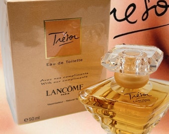 Tresor (1990) Lancome Eau de Toilette 50 ml/1.7 fl.oz. Natural Spray Never Used Never Spayed Women's Fragrance