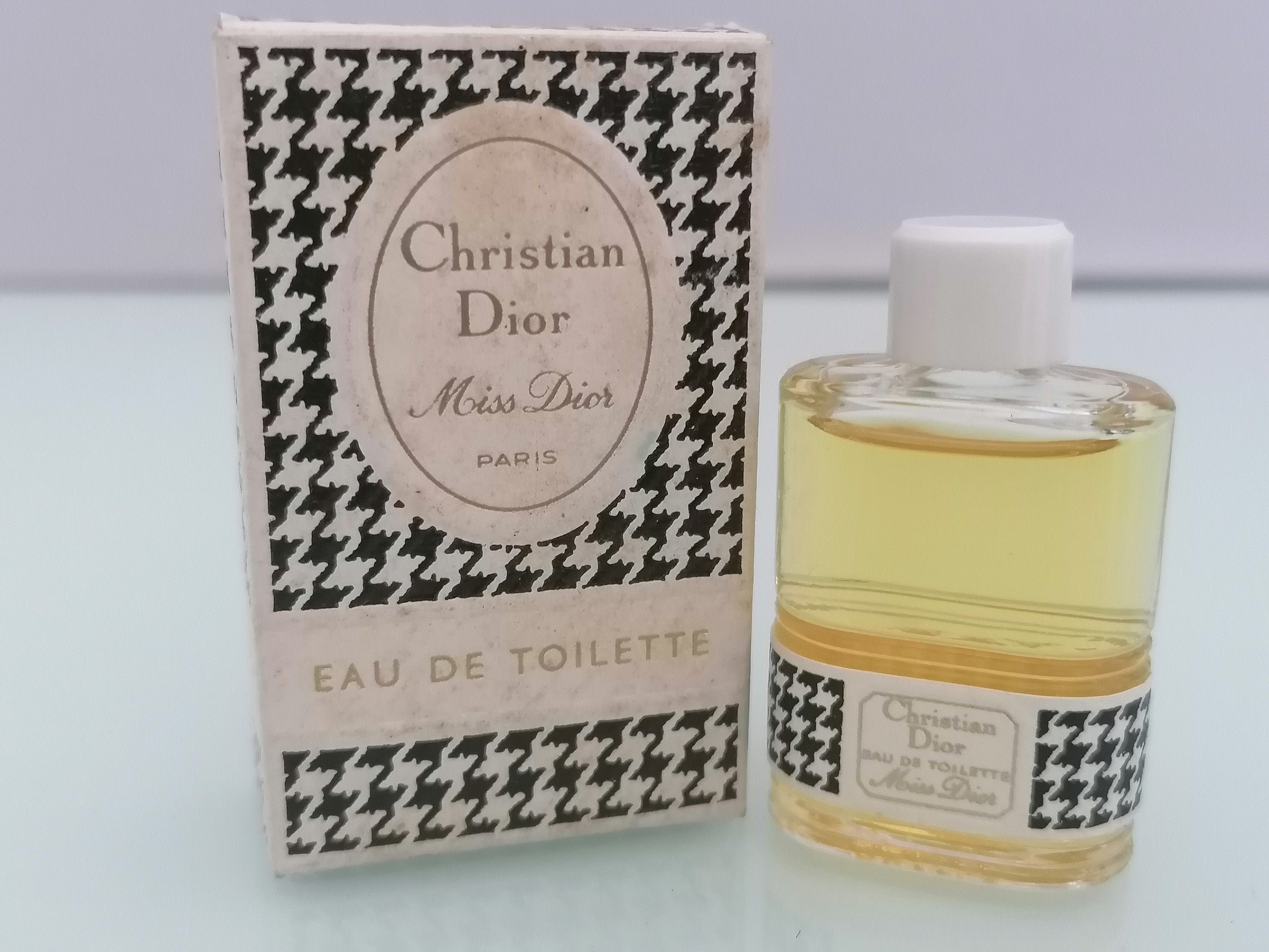 Vintage miss dior Christian Dior perfume 2 Fl. OZ. eau de toilette Paris  full