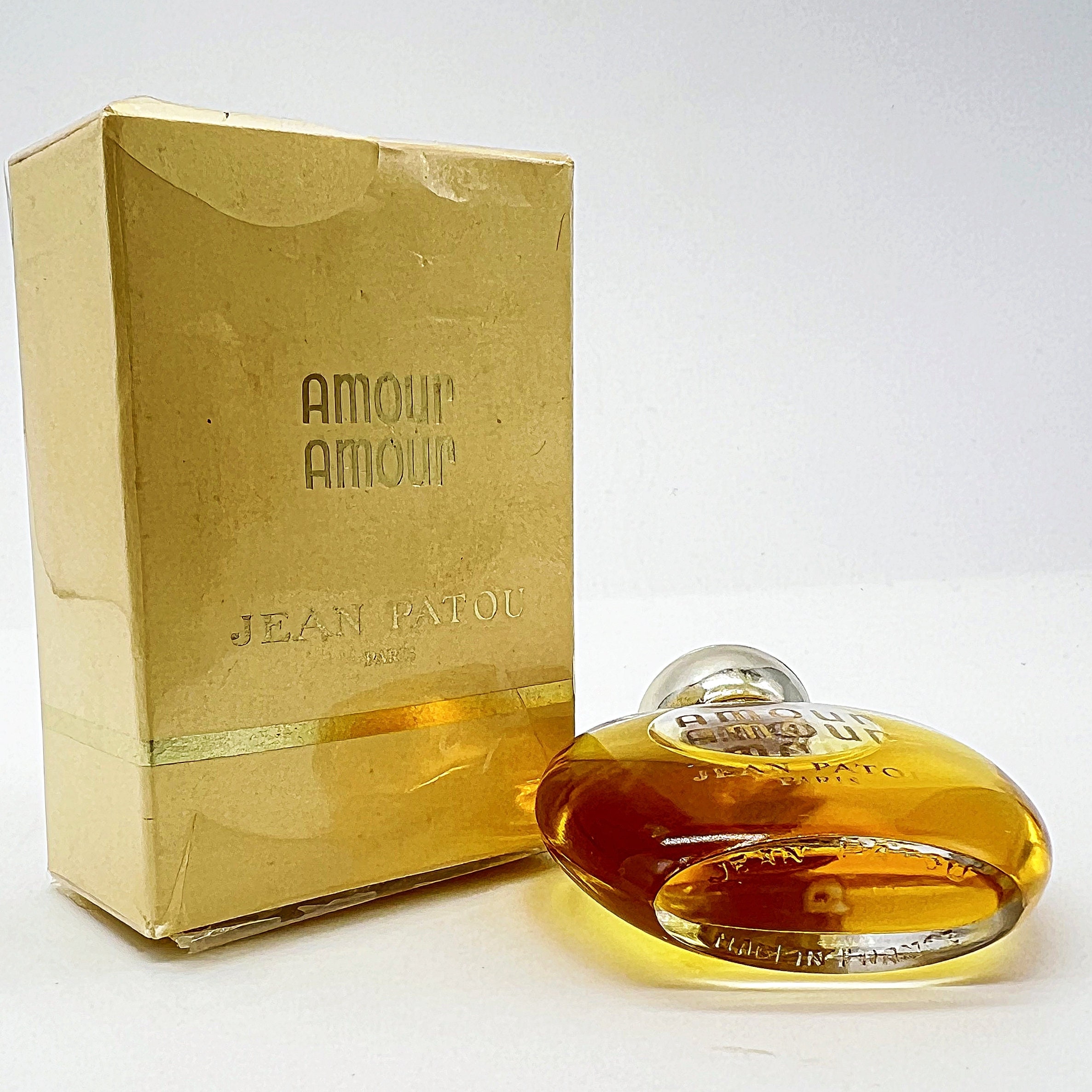 Vintage Amour Amour Jean Patou Perfume Extrait (1/4 Fl.oz) - Etsy