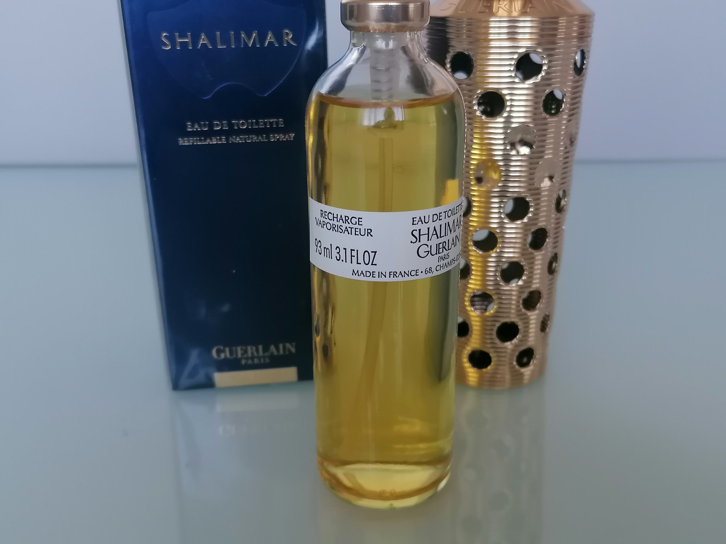 Shalimar 2000 Eau de Toilette 93 ml/ 3,1 fl.oz Vaporisateur Naturel  Rechargeable Parfum Femme Vontage - Etsy France