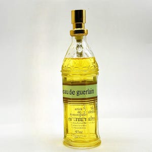Vintage &quot;Eau de Guerlain&quot; (1974) by Guerlain Eau de Toilette 97 ml/3.2 US fl.oz. Natural Spray Demonstration Tester No Box No Cap