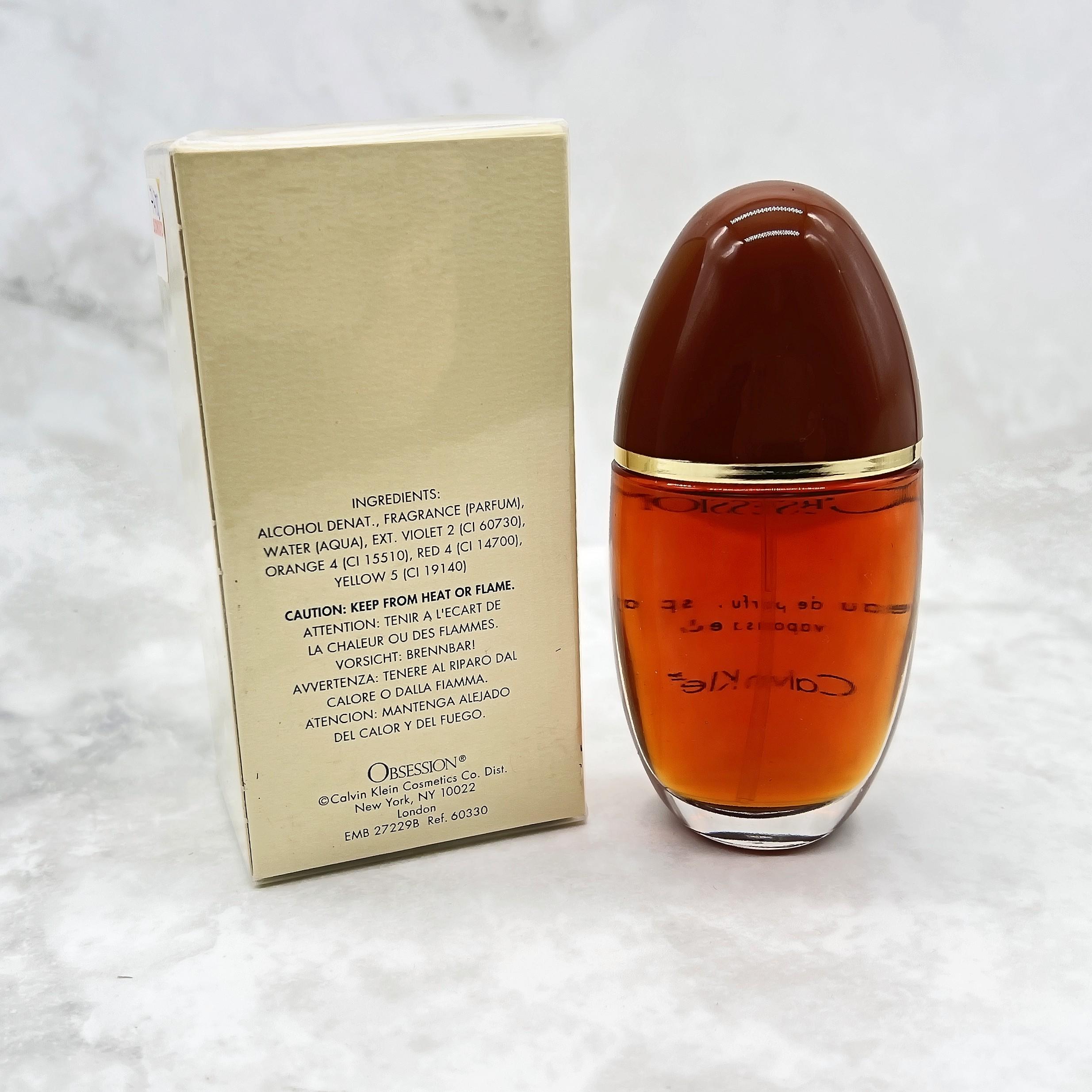 カルバンクライン オブセッション OBSESSION パルファム 箱付き レア
