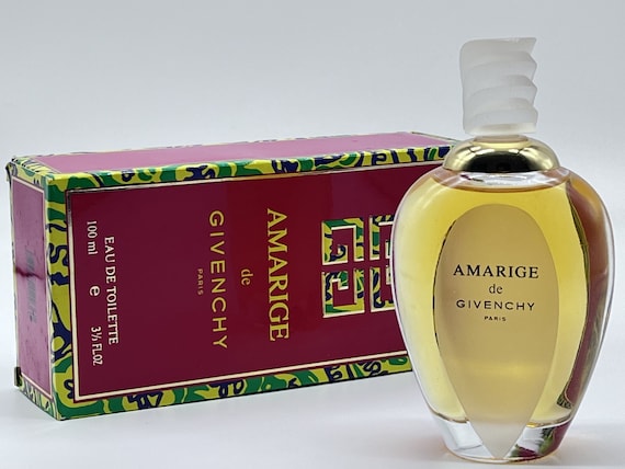 Vintage Amarige Givenchy Eau De Toilette (splash, 100ml) - Etsy Israel