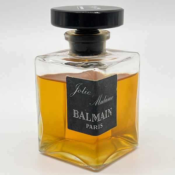Jolie Madame (1953) Pierre Balmain Pure Perfume/Extrait 60 ml/2 fl.oz Aproximadamente 85/90 % completo. Ninguna caja