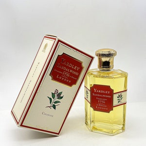 Sandalwood (1996) di Yardley, Colonia 250 ml/ 8,4 fl.oz. Splash (non spray), Fragranza per donne e uomini, conservata nella scatola originale, idea regalo