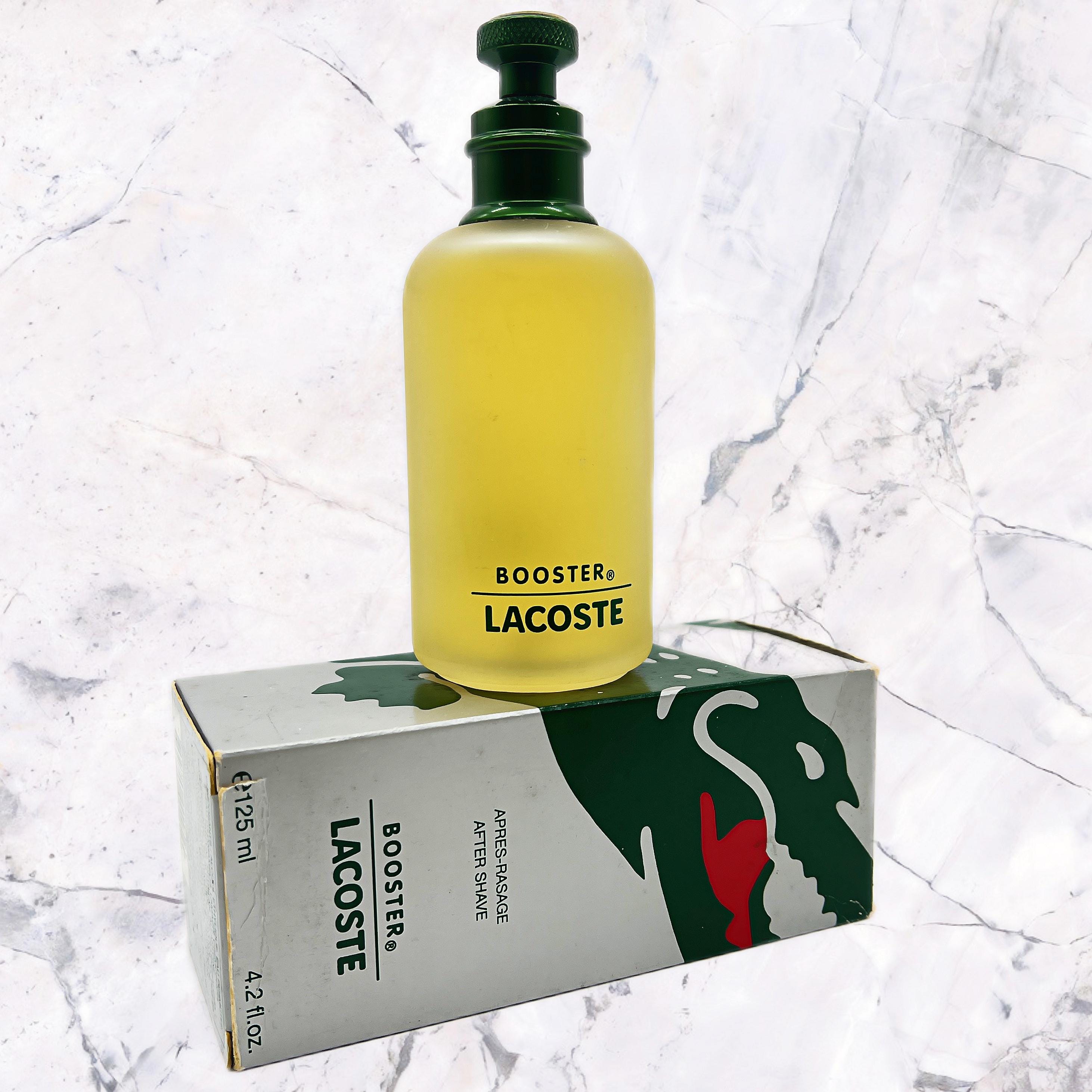 Booster 1996 by Lacoste After Shave 125 Ml 4.2 US Fl.oz. Spalsh not Spray Absolutely Rare Vintage men s Fragrance Etsy UK