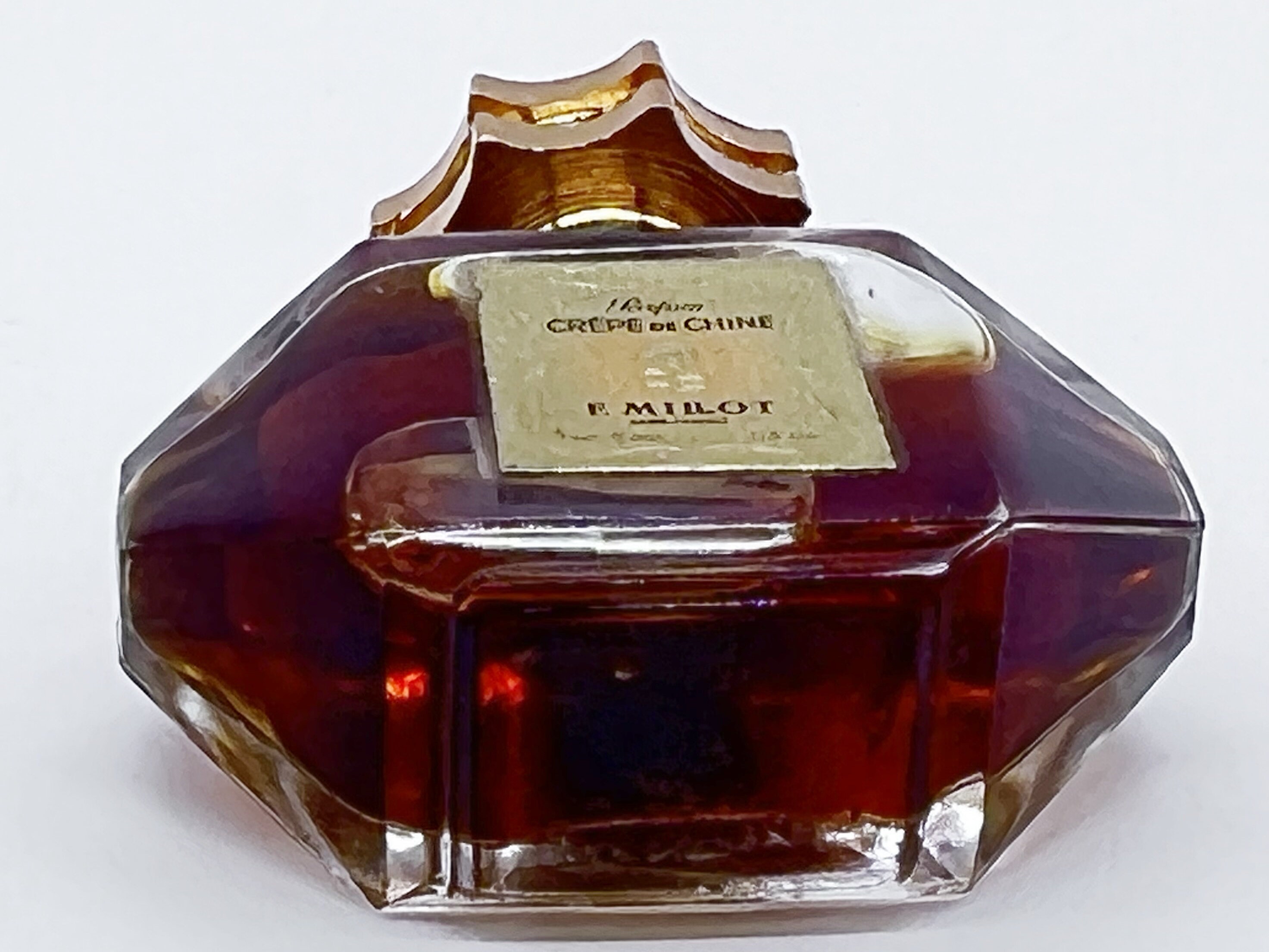 Vintage Crêpe De Chine Parfum by F. Millot (1925) - 6ml Miniature