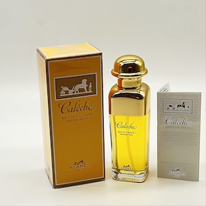 Caleche (1961) Hermes Eau de Toilette 50 ml/1.7 fl.oz. Spray Naturale, Conservato nella Confezione Originale, Sigillato, Raro, Vintage, Idea Regalo