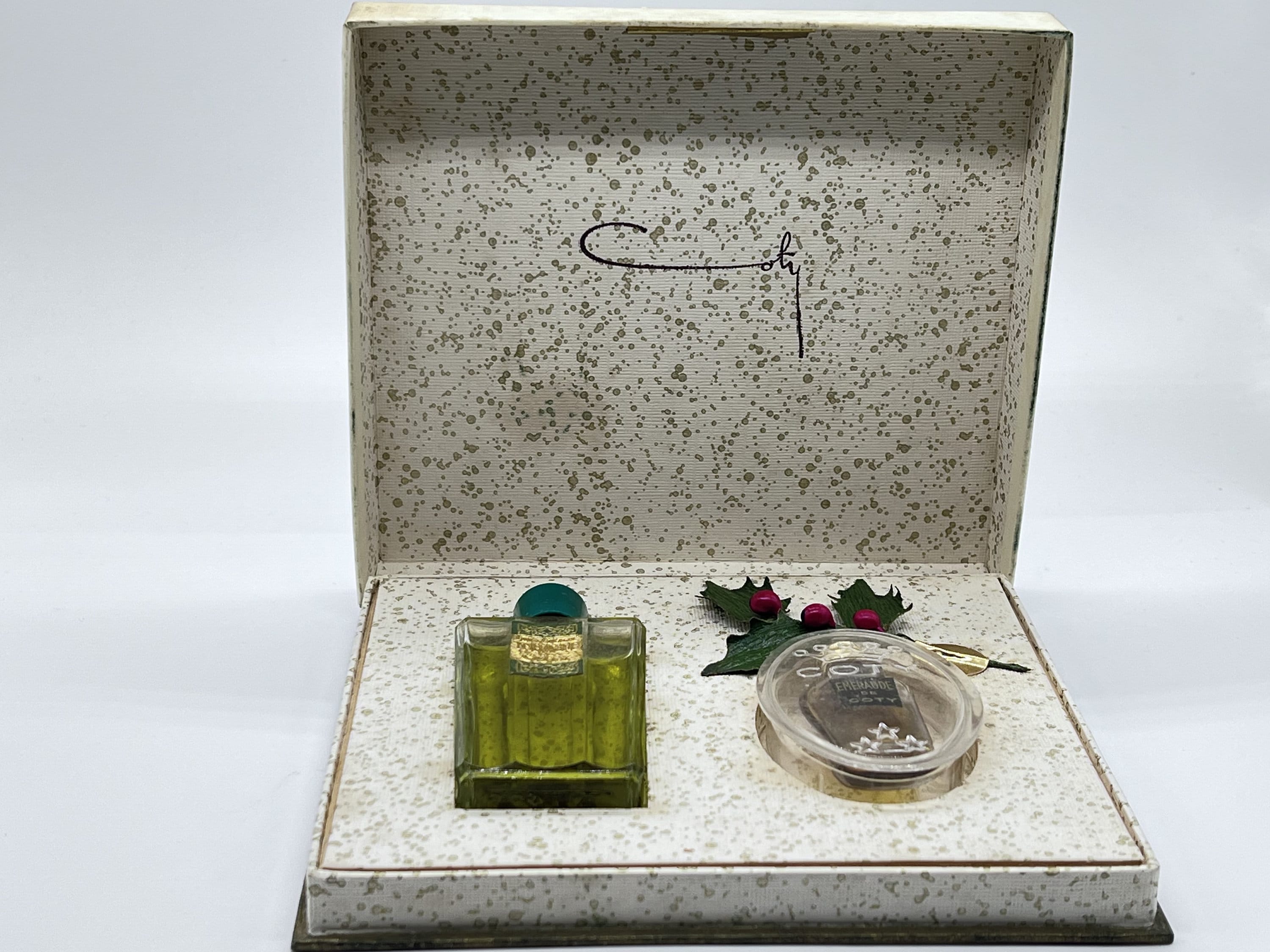 ヴィンテージ エメロード ドゥ コティ フレグランス キャスケット