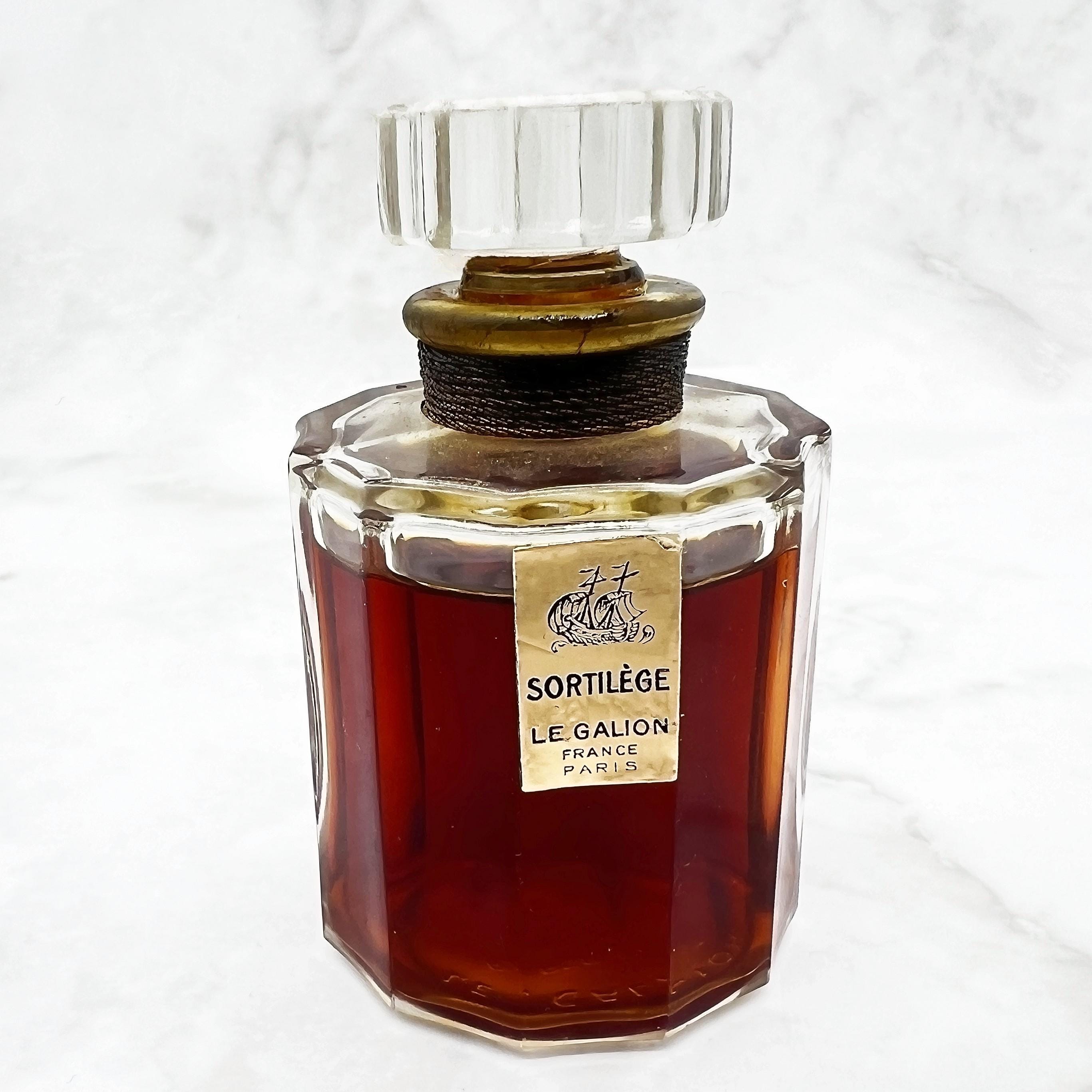 Vintage Le Galion Sortilège Perfume: Floral Aldehyde Extrait, Made