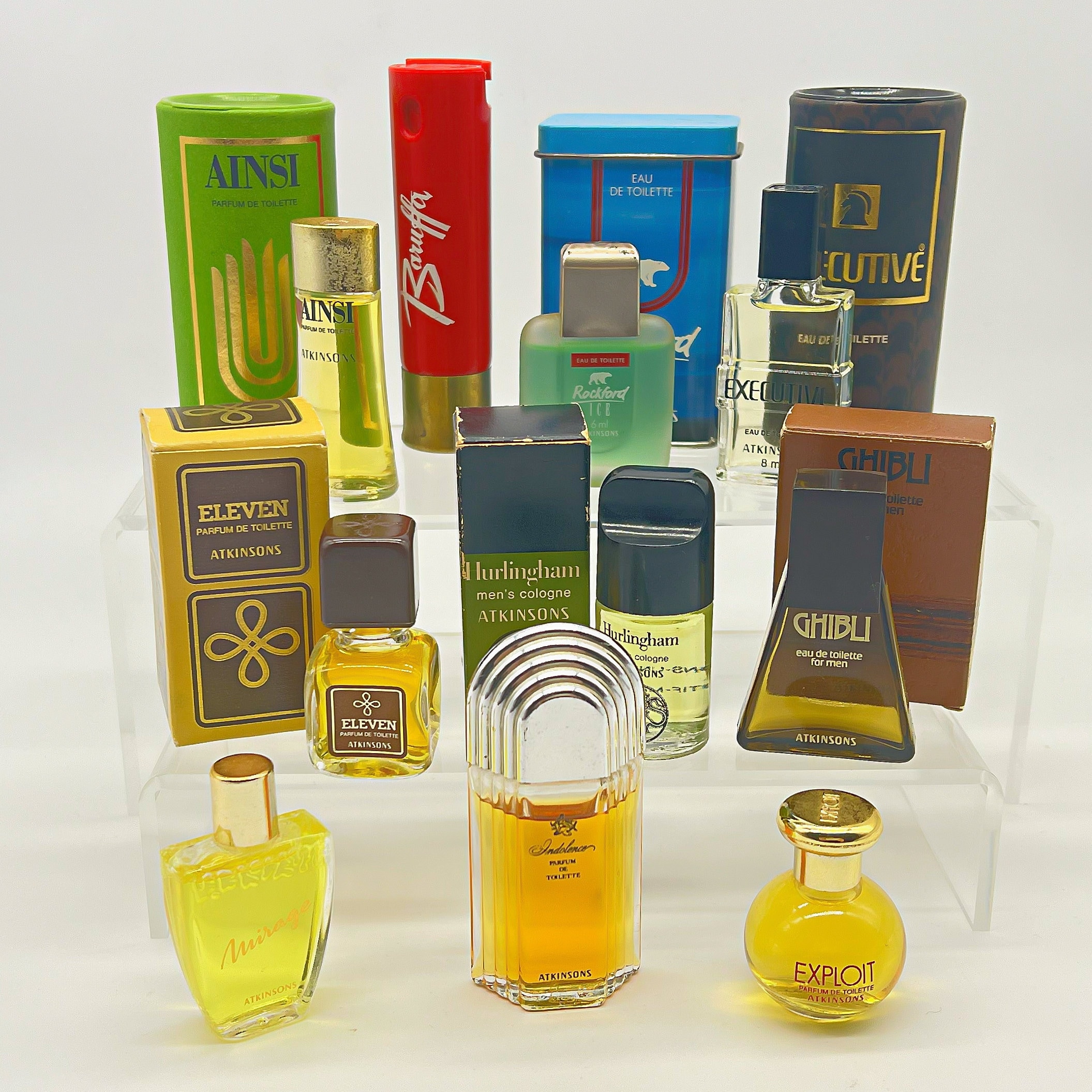 Men's perfumes rare 70s España