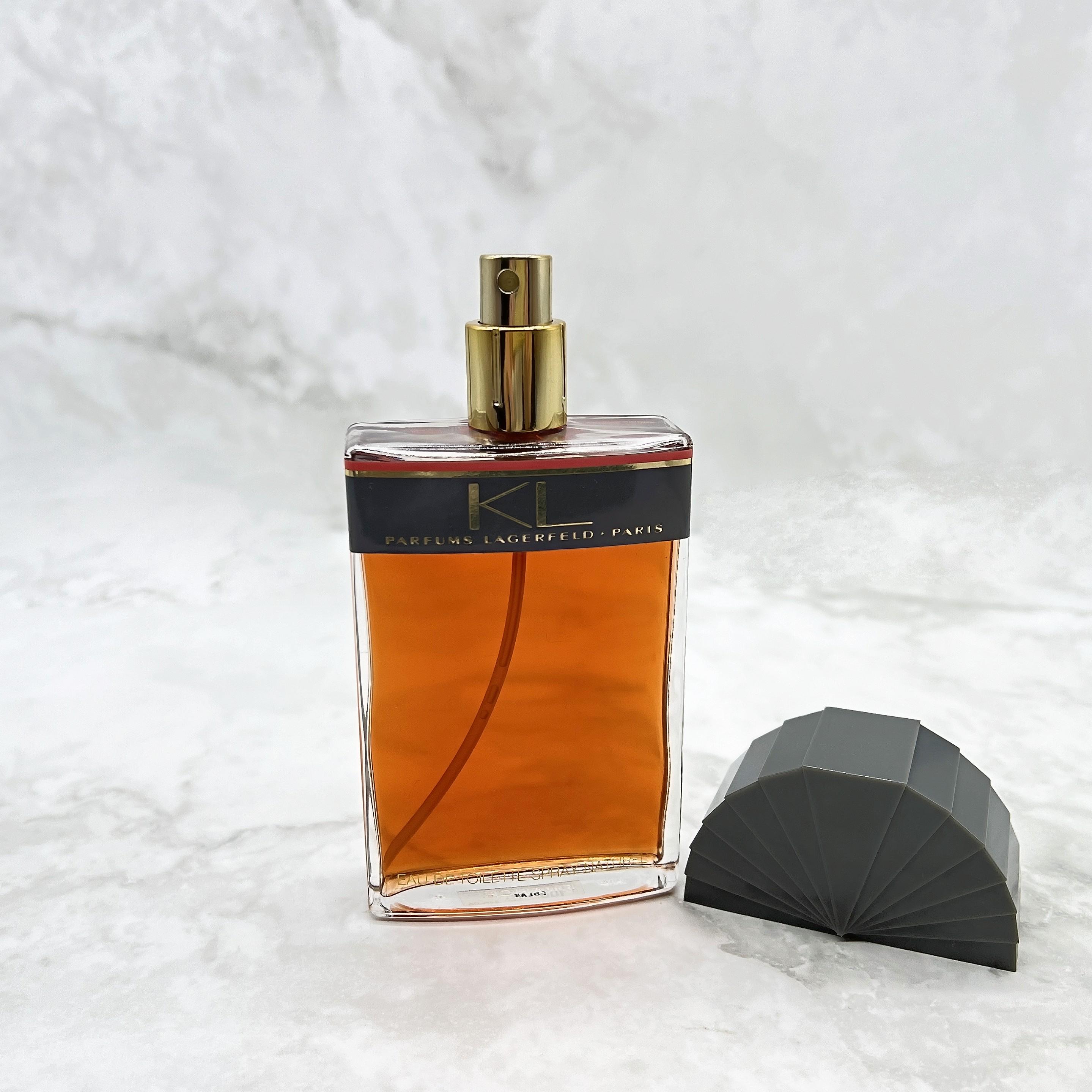 香水(ユニセックス) Karl Lagerfeld KL Eau de Toilette 100ml Vintage KL Parfum by Karl Lagerfeld: 100ml Women's Fragrance - Etsy UK