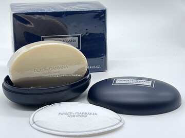 Dolce & Gabbana pour Homme perfumed soap 125 gr/4.4 US oz. Stored in the Original Hard Case