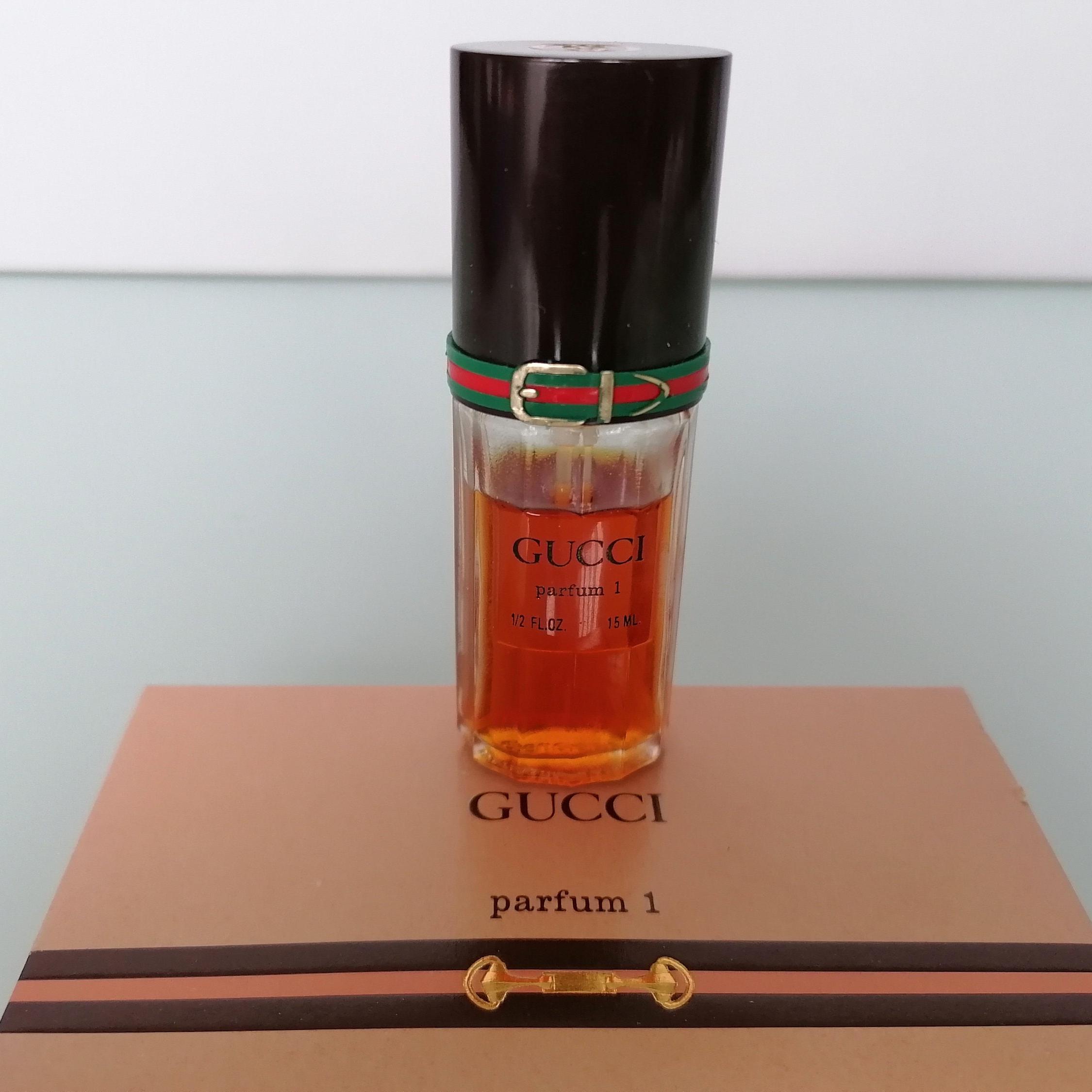 Vintage Gucci No 1 Parfum, 1974 Women's Floral Chypre Fragrance