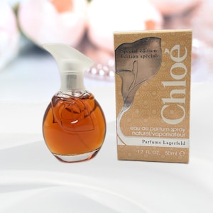 Parfums Lagerfeld „Chloé“ Edizione Speciale, Eau de Parfum 50 ml/1,7 fl.oz. Spray naturale, avviolto in zellophan, extra raro, vintage