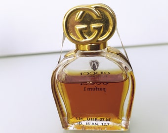 Vintage Gucci Parfum 1 (1974), parfum floral-boisé, 15 ml splash
