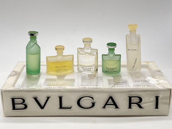 Bvlgari Casket Collection 5 Mini Perfume Bvlgari Vintage 
