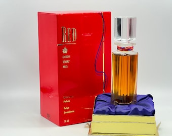 Red (1989) Giorgio Beverly Hills Extraodinary Perfume Parfum/Extrait 30 ml/1 US fl.oz. Splash (No Spray) Sealed Women&#39;s Fragrance