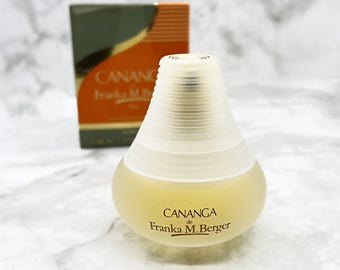 Vintage Cananga Eau De Toilette by Franka M. Berger (1.7 Fl.oz) - Etsy