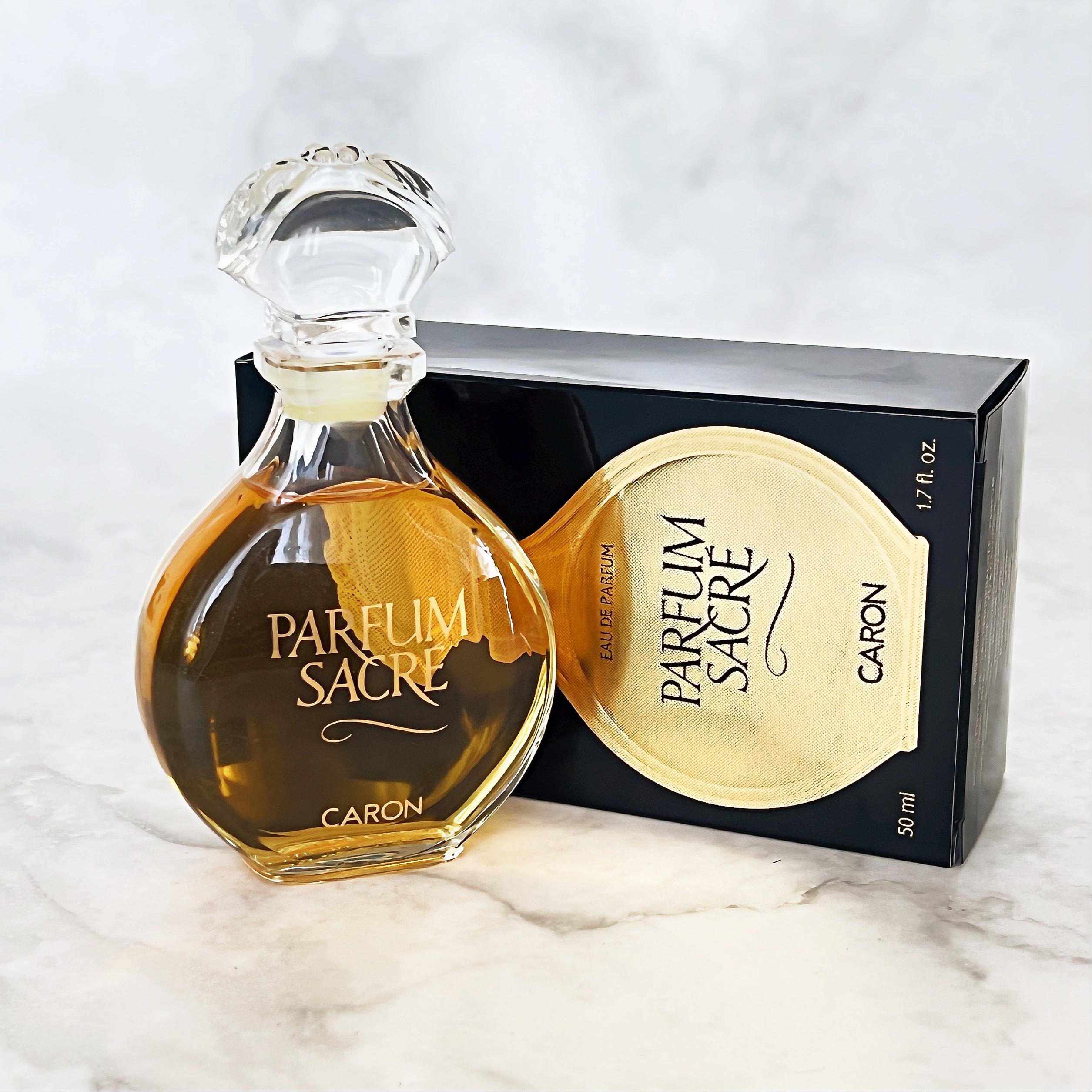 Vintage Caron Parfum Sacré Eau De Parfum - 50ml Splash, Never Used