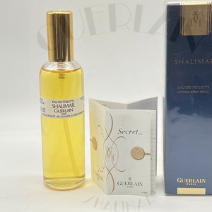 Shalimar (2000) Eau de Toilette 93 ml/ 3,1 fl.oz  Refill Natural Spray Vintage Woman Perfume